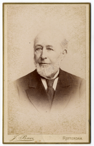 221210 Portret van F. s'Jacob, geboren 1822, directeur-generaal van de Maatschappij tot Exploitatie van ...